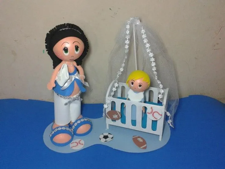 Fofucha Embarazada con cuna y bebe | Cosas para comprar ... Fofucha Embarazada con cuna y bebe | Cosas para comprar ...