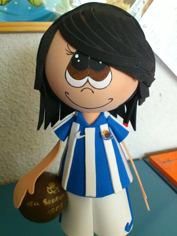 fofucha futbolista | Aprender manualidades es facilisimo.com fofucha futbolista | Aprender manualidades es facilisimo.com
