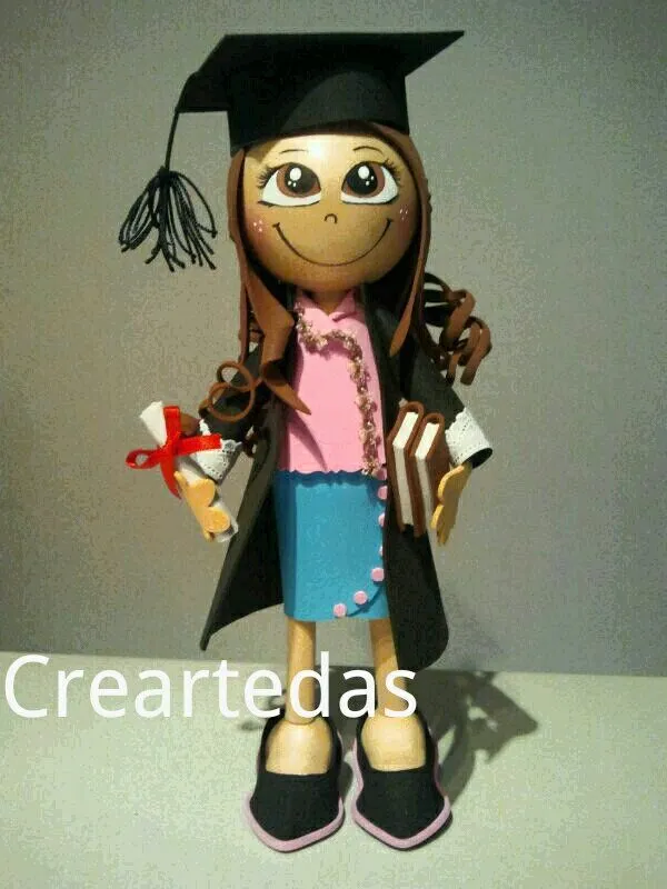 Fofucha graduacion Abogada | CreArtedas