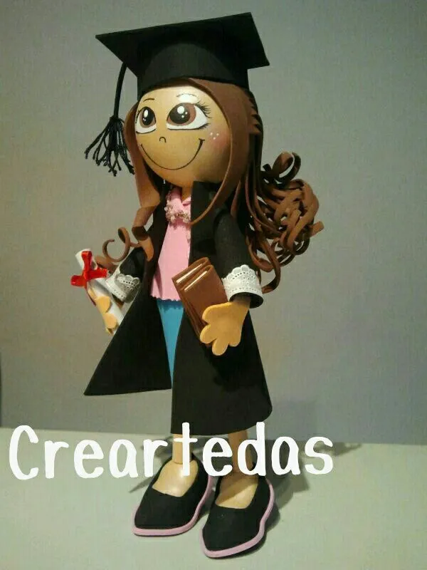 Fofucha graduacion Abogada | CreArtedas