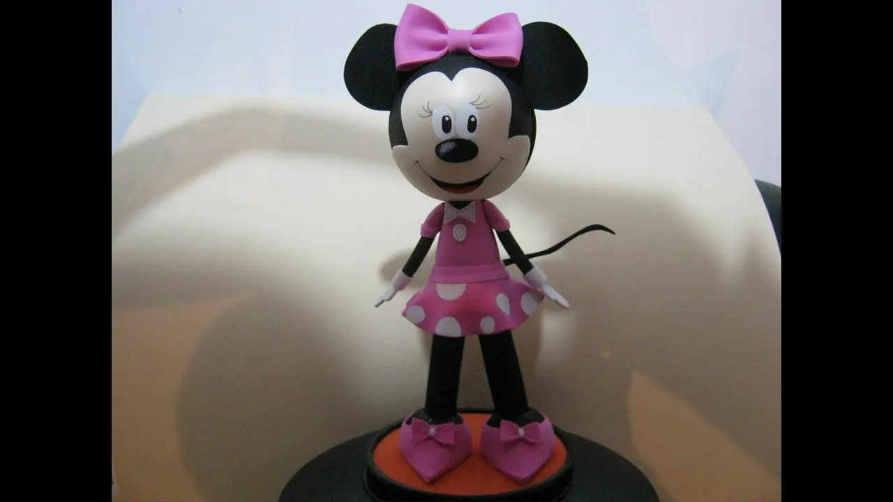 COMO HACER FOFUCHA MINNIE MOUSE DISNEY FOAMY O GOMAEVA PARTE 1 DE ... COMO HACER FOFUCHA MINNIE MOUSE DISNEY FOAMY O GOMAEVA PARTE 1 DE ...