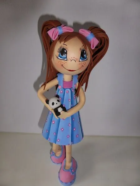 fofucha para nina | Aprender manualidades es facilisimo. fofucha para nina | Aprender manualidades es facilisimo.