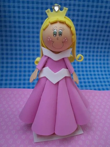 Fofucha princesa aurora moldes - Imagui