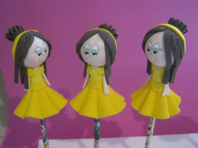 Mis Fofuchas 2013 Artfoamicol: Fofulapices Fiesta Tematica ...