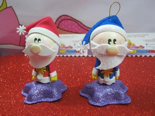 Mis Fofuchas 2013 Artfoamicol: COMO HACER ADORNOS NAVIDEÑOS DE ...