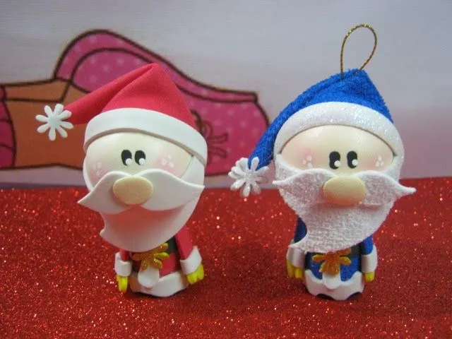 Mis Fofuchas 2013 Artfoamicol: COMO HACER ADORNOS NAVIDEÑOS DE ...