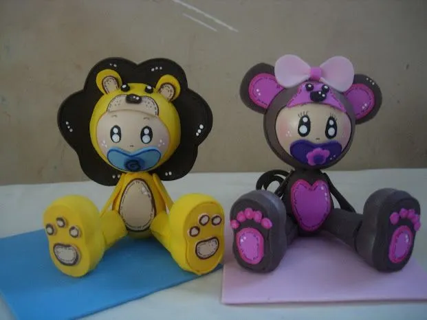 Mis Fofuchas 2013 Artfoamicol: Baby Shower 3d Fofuchas+bebes