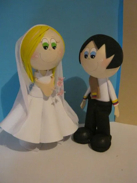 Mis Fofuchas 2013 Artfoamicol: Fabrica Parejas Fofuchas Boda ...