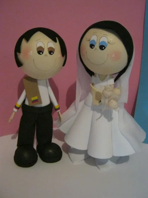 Mis Fofuchas 2013 Artfoamicol: Fabrica Parejas Fofuchas Boda ...