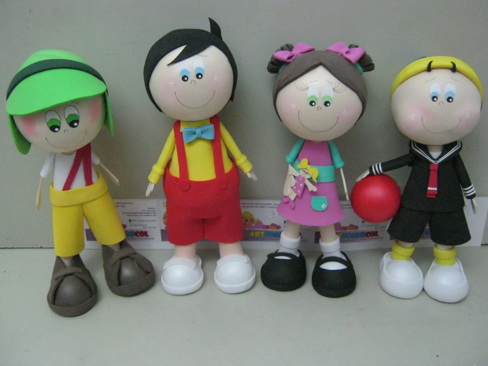 Mis Fofuchas 2013 Artfoamicol: FOFUCHA LA POPIS DE LA VECINDAD DEL ...