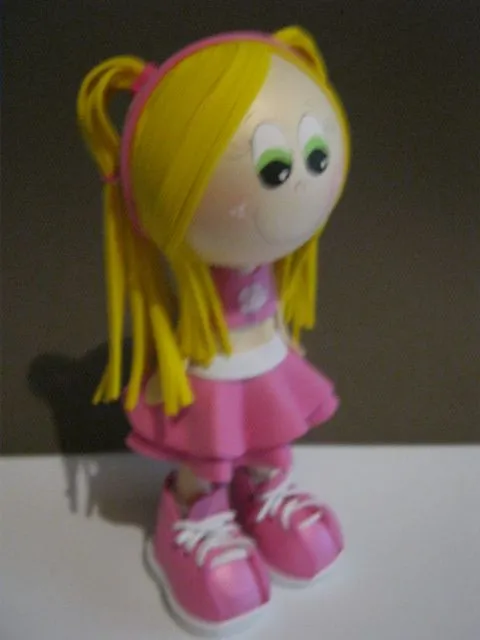 Mis Fofuchas 2013 Artfoamicol: Nueva Fofucha Rosita Rubia+Tenis ... Mis Fofuchas 2013 Artfoamicol: Nueva Fofucha Rosita Rubia+Tenis ...