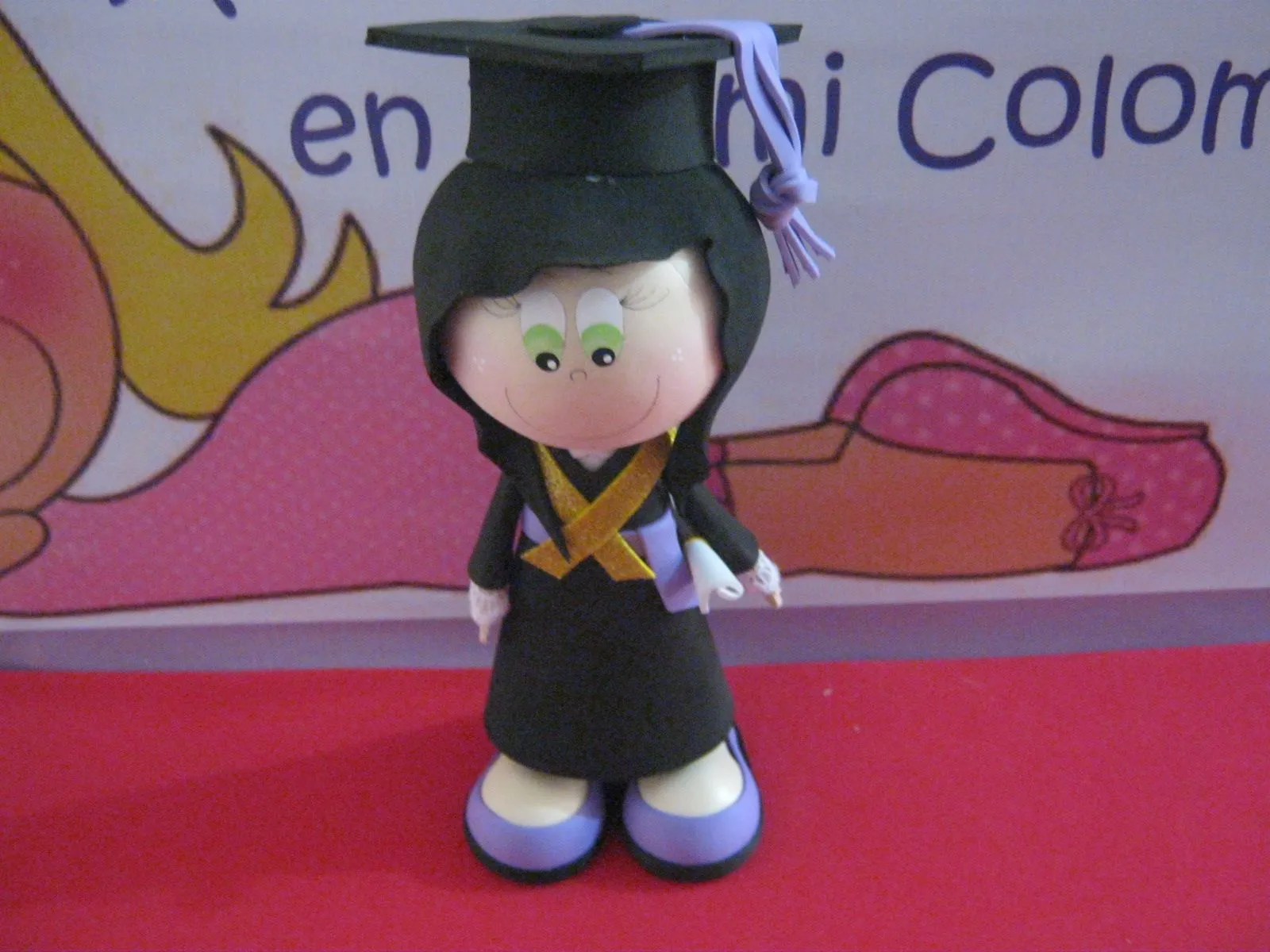 Mis Fofuchas 2013 Artfoamicol: FOFUCHAS PARA GRADUACIÓN CON TOGA Y ... Mis Fofuchas 2013 Artfoamicol: FOFUCHAS PARA GRADUACIÓN CON TOGA Y ...