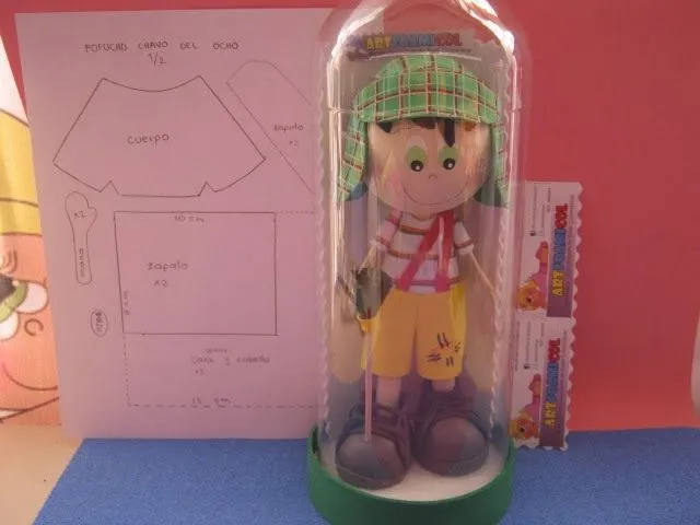 Mis Fofuchas 2013 Artfoamicol: FOFUCHO DEL CHAVO DEL OCHO EN FOAMY ...