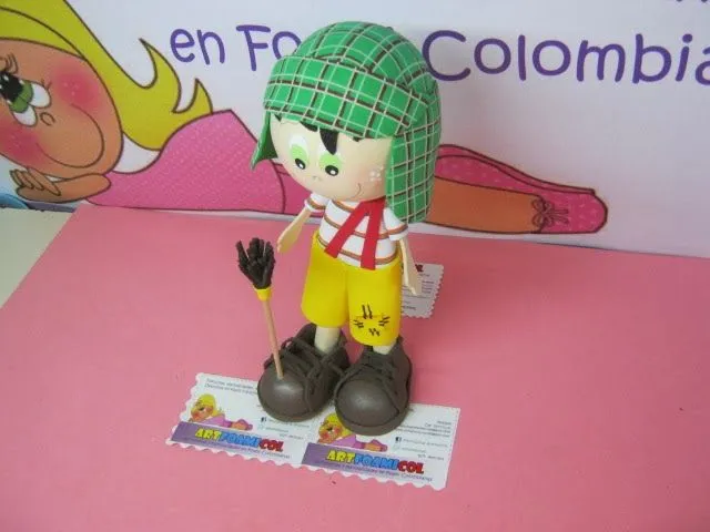 Mis Fofuchas 2013 Artfoamicol: FOFUCHO DEL CHAVO DEL OCHO EN FOAMY ...