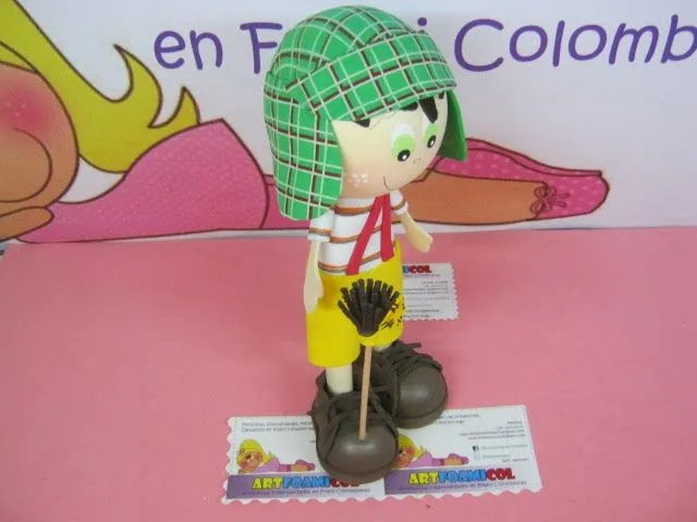 Mis Fofuchas 2013 Artfoamicol: FOFUCHO DEL CHAVO DEL OCHO EN FOAMY ...