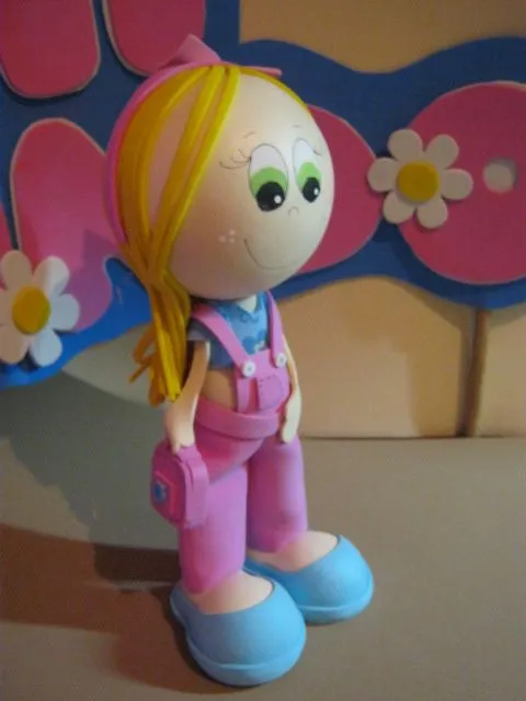 Mis Fofuchas 2013 Artfoamicol: Nueva Muñeca Fofucha 3d para Baby ...