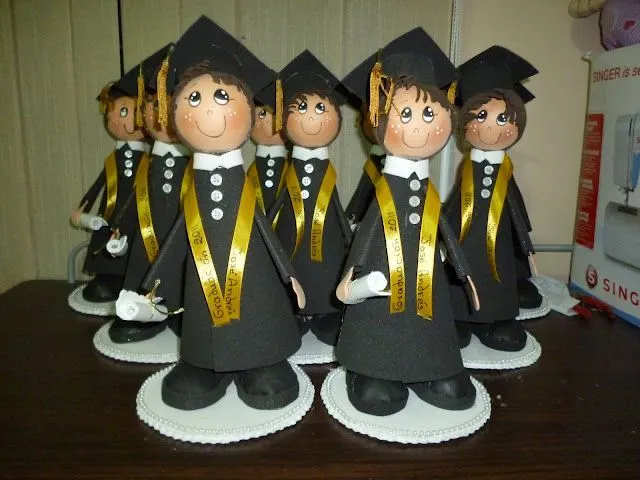 Mis Fofuchas 2013 Artfoamicol: NEW Fofucha Para Graduacion+2 ...