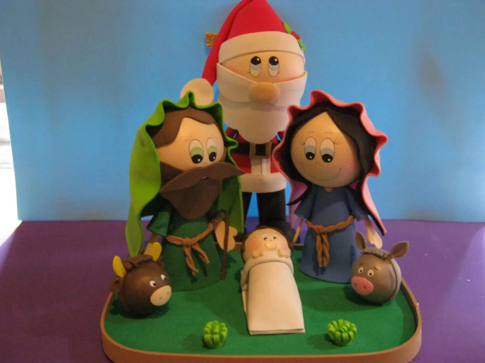 Mis Fofuchas 2013 Artfoamicol: Nuevos Patrones Pesebres Fofuchos ...