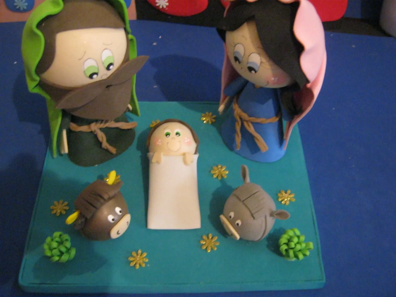 Mis Fofuchas 2013 Artfoamicol: Como Hacer Pesebre FOFUCHO ...