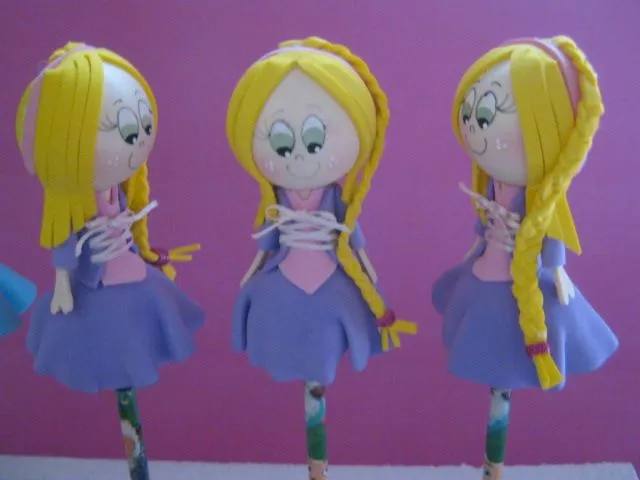 Mis Fofuchas 2013 Artfoamicol: Princesas Disney Fofuchas Fofulapiz ...