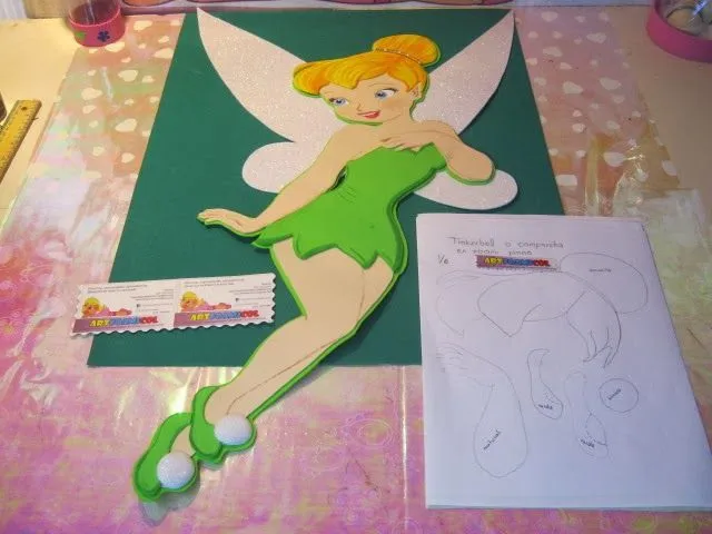 Mis Fofuchas 2013 Artfoamicol: PRINCESAS DE DISNEY TINKERBELL O ...