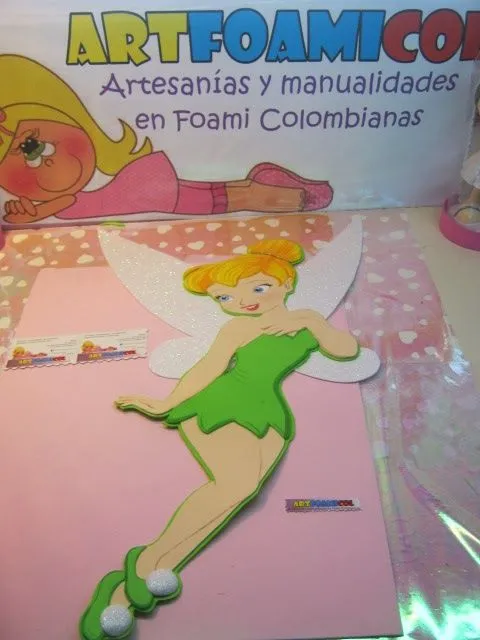 Mis Fofuchas 2013 Artfoamicol: PRINCESAS DE DISNEY TINKERBELL O ... Mis Fofuchas 2013 Artfoamicol: PRINCESAS DE DISNEY TINKERBELL O ...