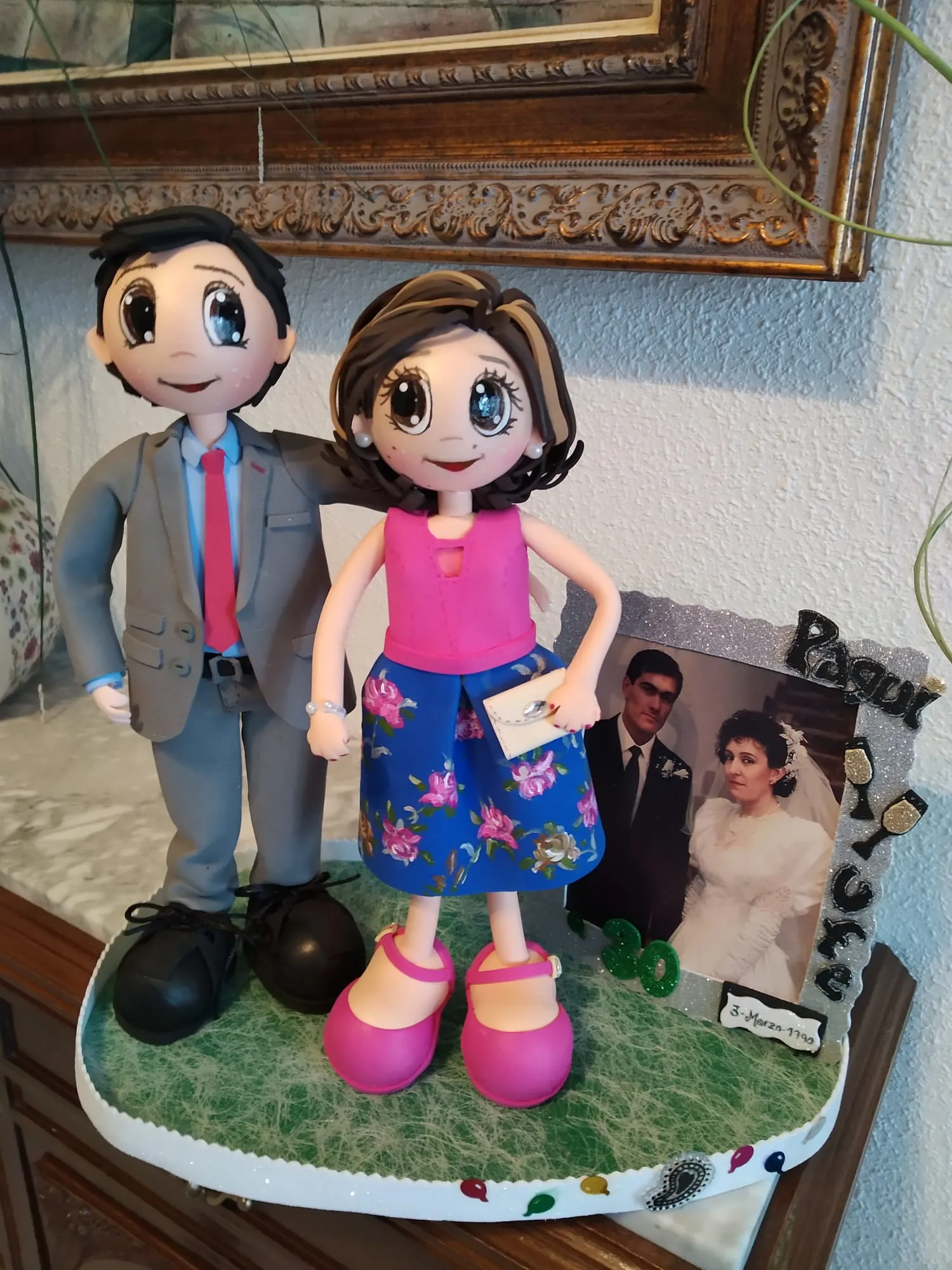 Fofuchas de aniversario personalizadas | Fofuchas Rosa María Fofuchas de aniversario personalizadas | Fofuchas Rosa María