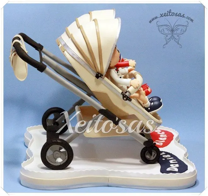 Fofuchas bebés en su carrito gemelar hecho en goma eva. Todos los ... Fofuchas bebés en su carrito gemelar hecho en goma eva. Todos los ...