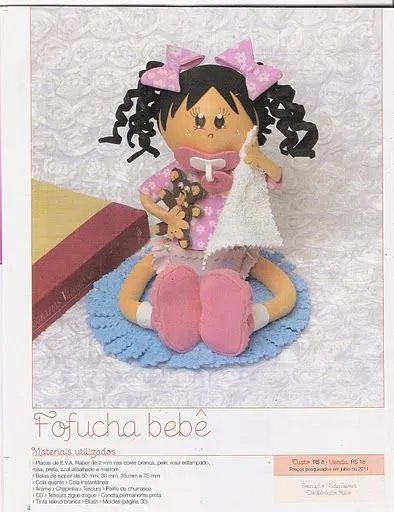 revistas y algo mas: Fofucha bebe