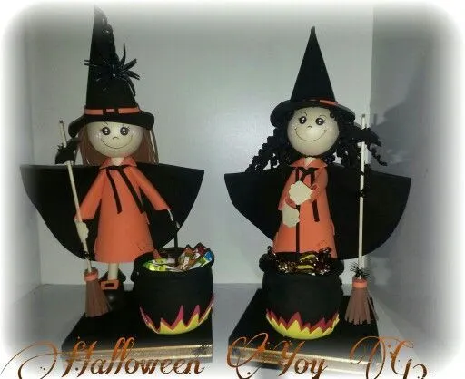 Fofuchas Brujitas Halloween! | Fofuchas My Party ♡ Ideas ... Fofuchas Brujitas Halloween! | Fofuchas My Party ♡ Ideas ...