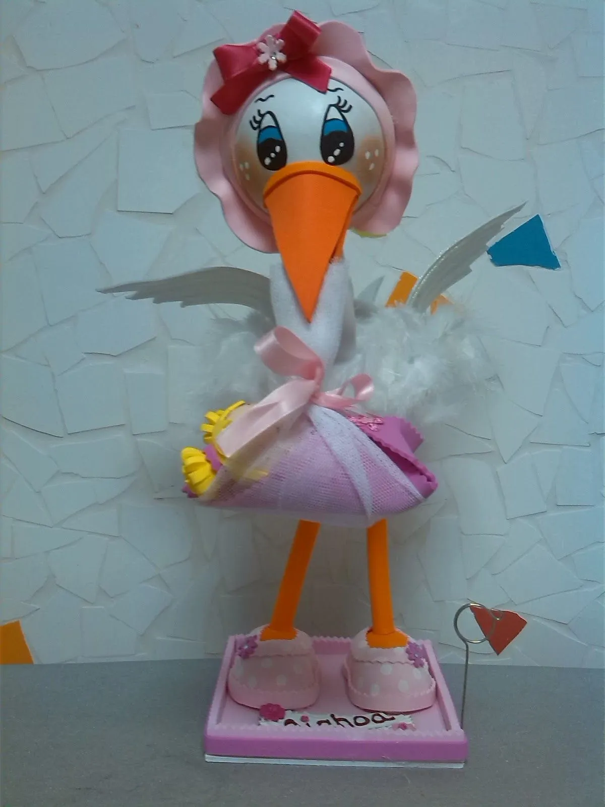 Fofuchas cigüeñas de bebé - Imagui