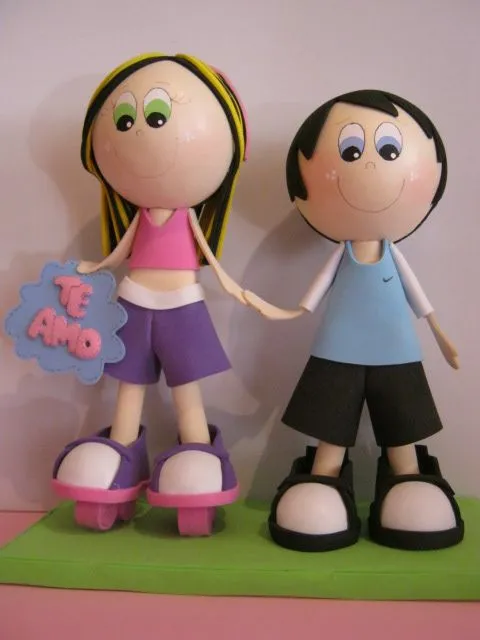Fofuchas Colombianas: Muñecas 3d Fofuchas Colombianas Artfoamicol