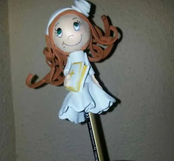 Fofuchas comunión tutorial - Imagui