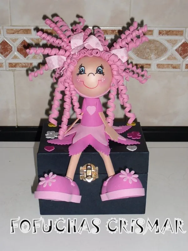 FOFUCHAS CRIS&MAR: Fofuchas muñeca sentadas con caja, variadas FOFUCHAS CRIS&MAR: Fofuchas muñeca sentadas con caja, variadas