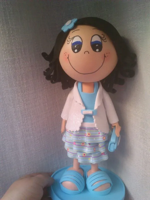 Mis Fofuchas : Fofucha falda de volantes Aitana