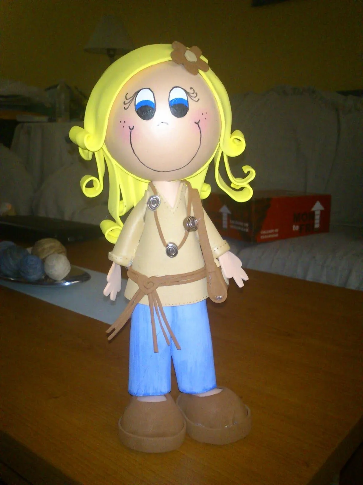Mis Fofuchas : Fofucha hippie