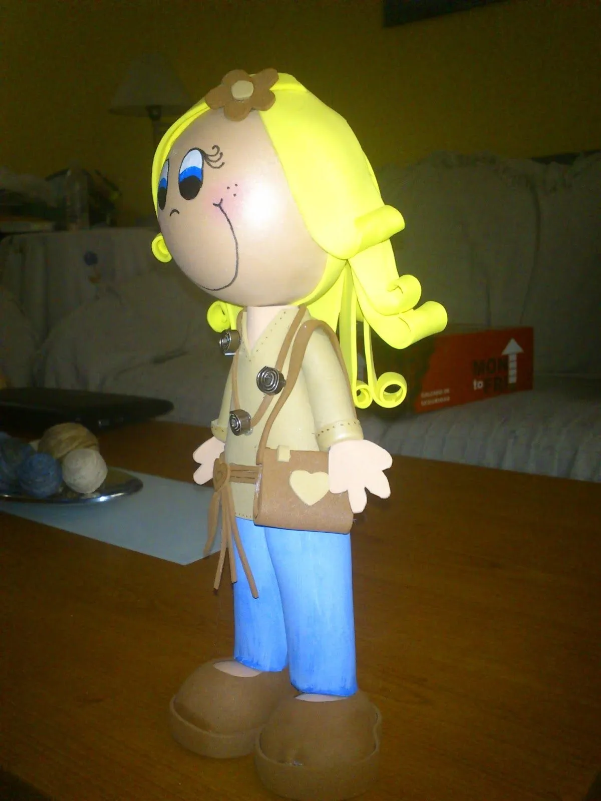 Mis Fofuchas : Fofucha hippie