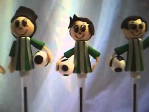 FOFUCHAS FUTBOLISTAS PARA LAPICEROS - YouTube