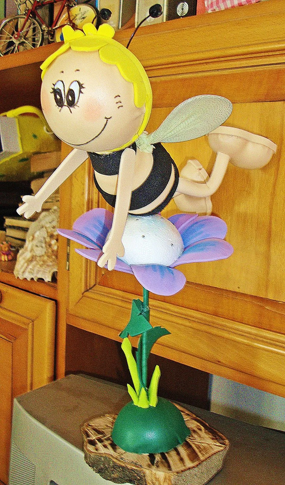 Fofuchas goma eva: Abeja Maya goma eva