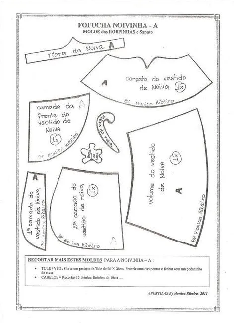 Patrones fofuchas mini español - Imagui