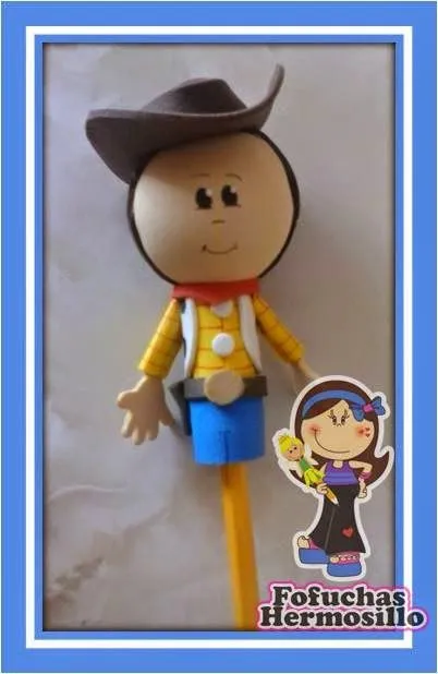 Fofuchas Hermosillo - Plaza Zaragoza: Fofulapiz Woody toy story