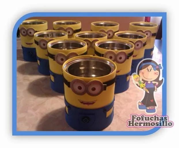 Fofuchas Hermosillo - Plaza Zaragoza: Latas de Foamy, Minions Fofuchas Hermosillo - Plaza Zaragoza: Latas de Foamy, Minions