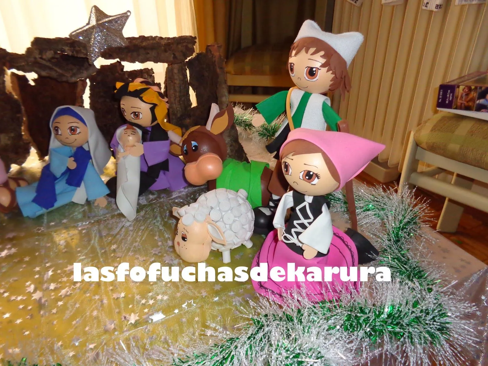 Las Fofuchas de Karura: Portal de Belén de fofuchas 2013