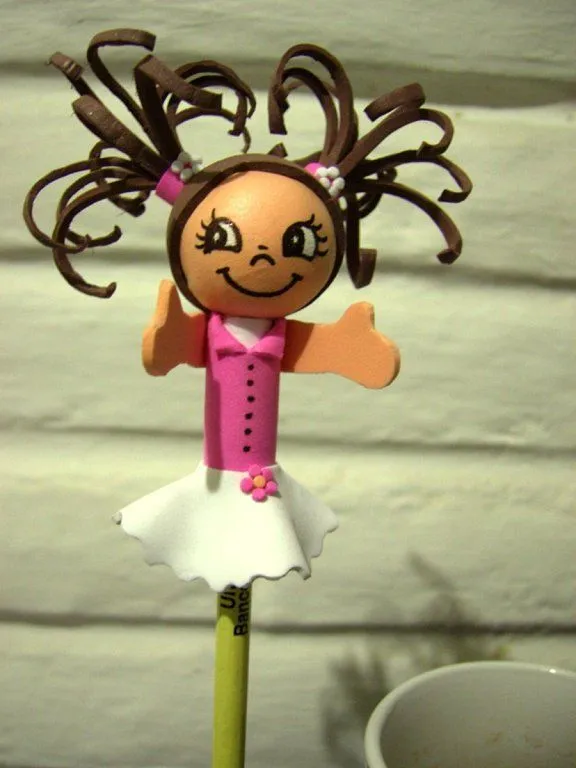 fofuchas lapices | Aprender manualidades es facilisimo. fofuchas lapices | Aprender manualidades es facilisimo.