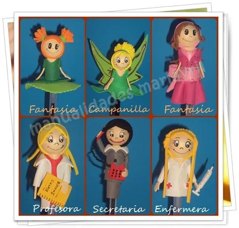 fofuchas lapices | facilisimo.com