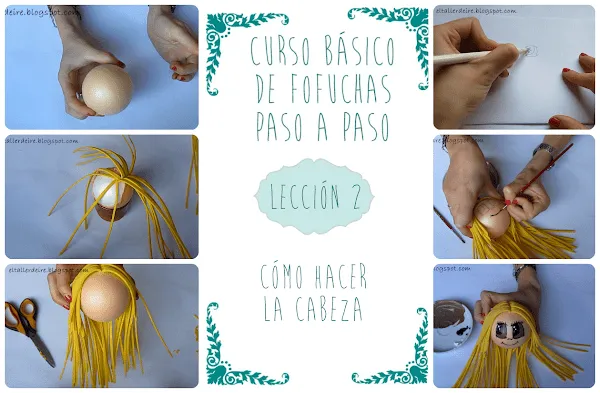 hacer fofuchas | Aprender manualidades es facilisimo.
