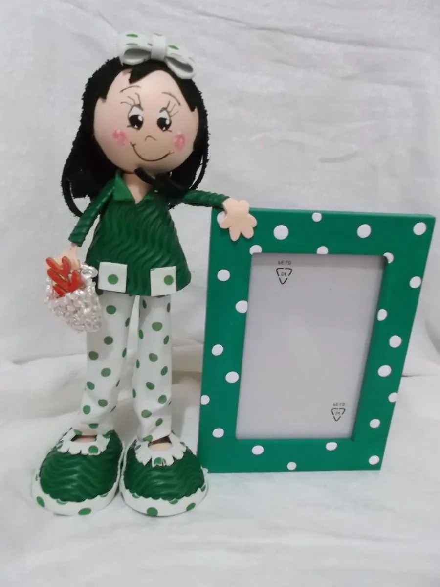 Fofuchas con marco | Manualidades