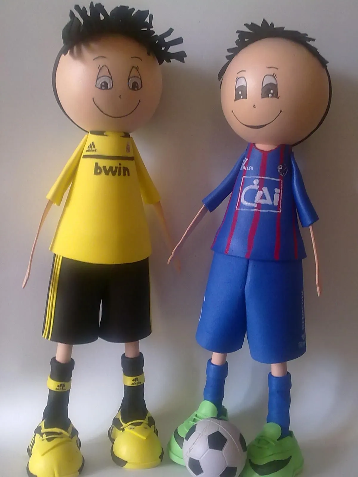 Las fofuchas de Marehy: Fofuchos futbolistas.