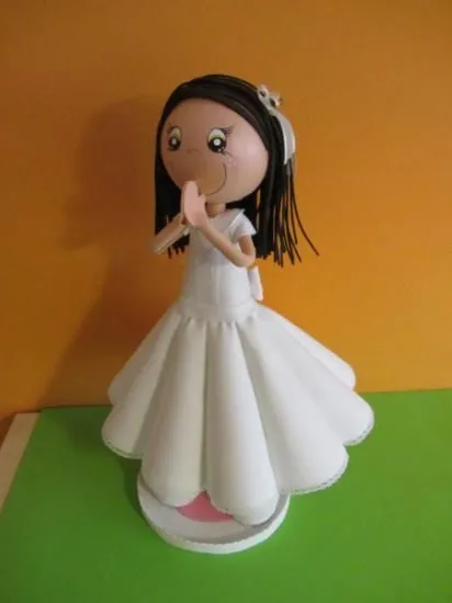 Fofuchas comunion on Pinterest | Youtube, Souvenirs and Pintura