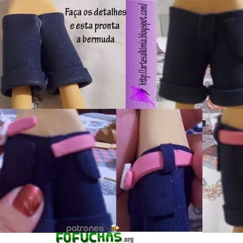 Cómo hacer fofuchas pantalón | Patrones Fofuchas Cómo hacer fofuchas pantalón | Patrones Fofuchas